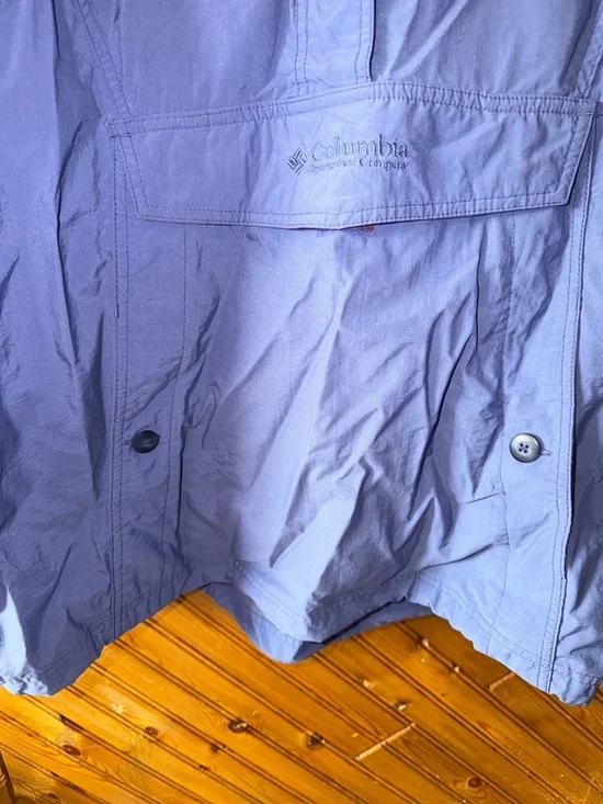 Columbia woman’s Large Anorak blue jacket. - Picture 3 of 5